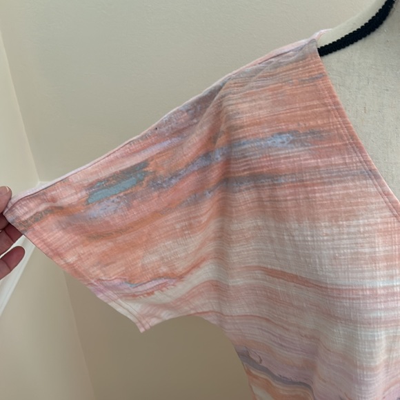 Zac & Rachel  multi colored “pucker knit” top. Size XL. NWT. - Picture 6 of 11